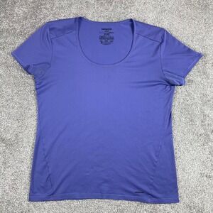 Patagonia Capilene T Shirt Women Large Silkweight Performance Scoop Neck